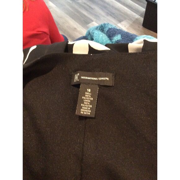 Plus size 18 Inc International Floral Ruffles Flowing Romantic Strap Dress - Picture 5 of 5